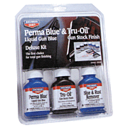 B/C DELUXE PERMA BLUE/TRU-OIL COMPLETE FINISHING KIT