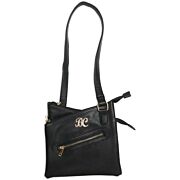 BULLDOG CONCEALED CARRY PURSE CROSS BODY STYLE BLACK