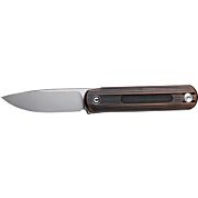 CIVIVI KNIFE FOLDIS 2.67" BLK HAND RUBBED COPPER/SILVER