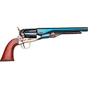 CIMARRON 1860 ARMY FLUTED 8" .44 CAL CHARCOAL BLUED WALNUT