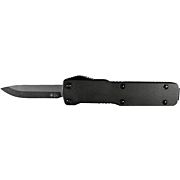 TEMPLAR KNIFE CALI LEGAL OTF BLACK ALUMIN 1.8" D2 BLK DROP