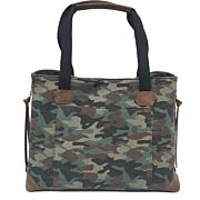 VERSACARRY CONCEAL CARRY PURSE CANVAS CAMO TOTE STYLE