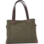 VERSACARRY CONCEAL CARRY PURSE CANVAS OLIVE GREEN TOTE STYLE<