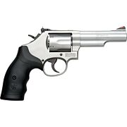 S&W 66 .357 MAGNUM 2.75" ADJ 6-SHOT STAINLESS RUBBER