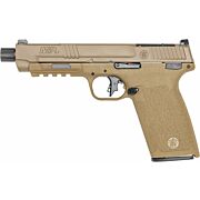 S&W M&P 5.7 NO THUMB SAFETY 5" 2-22 RD MAGS OPTIC CUT FDE