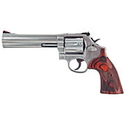 S&W 686 DELUXE .357 MAG. 6" AS 7-SHOT SS CHECKERED WOOD GRIPS