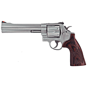 S&W 629 DELUXE .44MAG 6" AS 6-SHOT CHECKERED WOOD GRIPS
