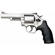 S&W 66 .357 MAG 4.25" ADJ 6-SHOT STAINLESS RUBBER