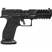 WALTHER PDP SF MATCH 9MM 5" OR 18-SHOT BLACK STEEL FRAME