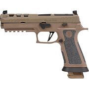 SIG P320 XFIVE DH3 9MM 5" OR XRAY-3 (3)21RD AXG GRIP COYOTE