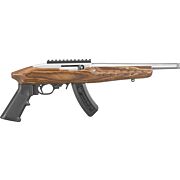 RUGER CHARGER .22LR 15-SHOT BROWN LAMINATED THREADED (TALO