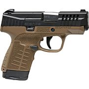 SAVAGE STANCE MC9MS 9MM FDE 3.2" 8RD NO SAFETY NIGHT SGHT
