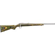 RUGER 77/17 .17WSM STAINLESS GREEN MOUNTAIN LAM. THREADED