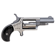 NAA MINI-REVOLVER .22LR 1-5/8" STAINLESS MATTE WOOD
