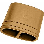 B5 SYSTEMS GRIP PLUG FOR TYPE 22 & 23 P-GRIPS COYOTE BROWN