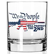 2 MONKEY WHISKEY GLASS WE WILL PROTECT THE 2ND