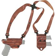 GALCO MIAMI II SHOULDER SYSTEM RH LEATHER M&P SHLD 9/40 TAN<