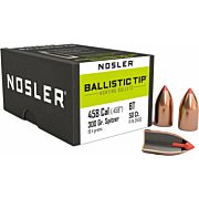 NOSLER BULLETS 458 CAL .458 300GR BALLISTIC TIP 50CT