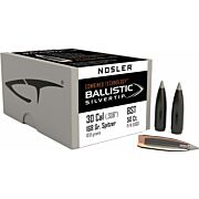 NOSLER BULLETS 30 CAL .308 168GR BALLISTIC SILVER TIP 50C