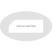 GSS BLANK PAPER OVAL TAGS FOR DISPLAYING GUN INFO 50-PACK