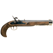 TRADITIONS KENTUCKY PISTOL .50 CAL PERCUSSION 10" BLUED/HRDWD