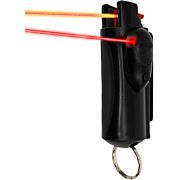 GUARD DOG ACCUFIRE PEPPER SPRY W/ LASER SIGHT & KEYCHAIN BLK