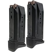 RUGER MAGAZINE SECURITY 380ACP 10RD BLACK PLASTIC 2-PACK
