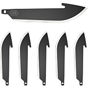 OUTDOOR EDGE 2.2" DROP POINT BLADE PACK BLACK BLADES 6-PACK