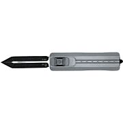 TEMPLAR KNIFE SMALL OTF SIDE SLIDER 2.75" GREY BLK DGGR D2