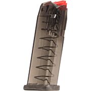 ETS MAGAZINE FOR GLOCK 9MM 15RD CARBON SMOKE FITS 19/26