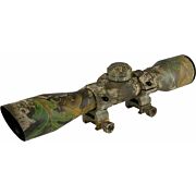 TRUGLO CROSSBOW SCOPE 4X32 CAMO WITH RINGS