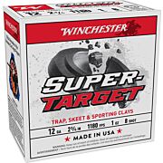 WINCHESTER SUPER TARGET 12GA 1180FPS #8 250RD  CASE LOT