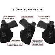 GALCO TUCK-N-GO ITP HOLSTER AMBI LTHER TAURUS MIL PRO BLK<