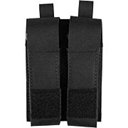 GREY GHOST DOUBLE PISTOL MAGNA MAG POUCH LAMINATE BLACK