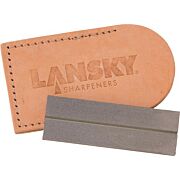 LANSKY SHARPENERS 3" DAIMOND POCKET STONE W/ LEATHER POUCH