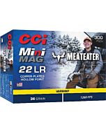 CCI MINI-MAG 22 LR MEAT EATER 300RD 10BX/CS 36GR HP