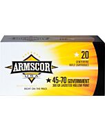 ARMSCOR 45-70 GOVT 300GR JHP 20RD 10BX/CS