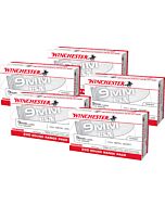 WINCHESTER USA 9MM 1000RD FMJ 115GR PACKED IN TRAYS