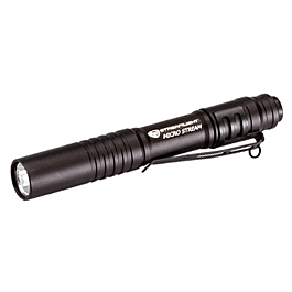 STREAMLIGHT MICROSTREAM LIGHT WHITE LED BLACK W/POCKET CLIP