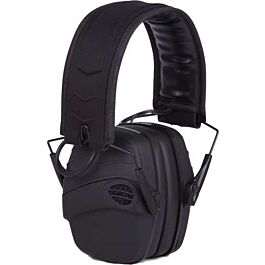PRO EARS RIFLEMAN TAC EAR MUFF ELECTRONIC PADDED NRR 25 BLACK