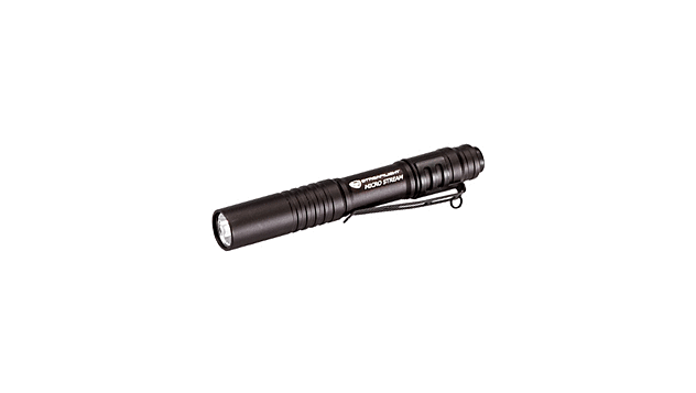 STREAMLIGHT MICROSTREAM LIGHT WHITE LED BLACK W/POCKET CLIP