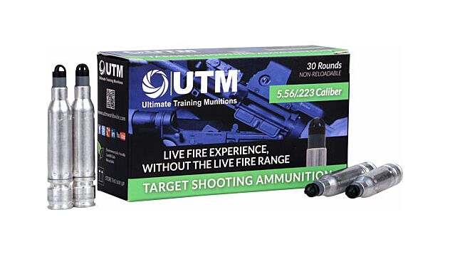 Utm Rounds 556 UTM 5.56/223 TARGET AMMUNITION 30RD 30BX/CS TRAINING ROUNDS