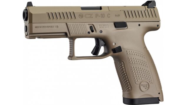 Cz Fs CZ P-10 C OR 9MM FS 15RD FLAT DARK EARTH
