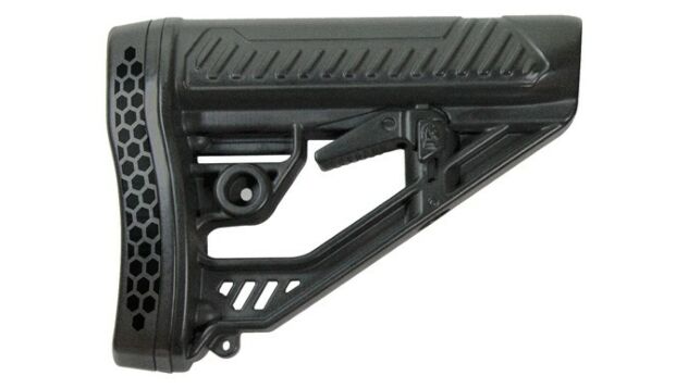 ADAPTIVE TACTICAL STOCK AR-15 MIL-SPEC POLYMER BLACK