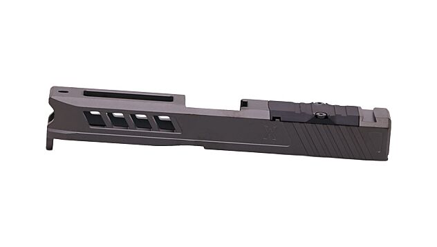 TRUE PRECISION RUGER RXM SLIDE W/RMR CUT BLACK DLC