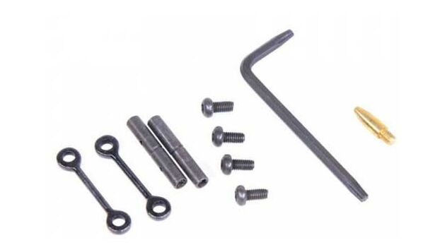 GUNTEC AR15 ANTI ROTATION PIN SET BLACK
