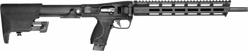 Smith Wesson MP FPC 22LR 20 Round Mag Folding Carbine - Superb 16.25 in. Threaded, 3 Mags