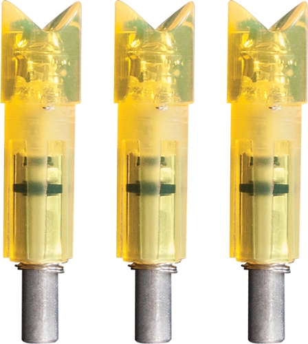 Lumenok ECC3 Lighted Nock XBow HD Orange Crescent Easton 3-Pack - Lumenok for sale at TheGunDock