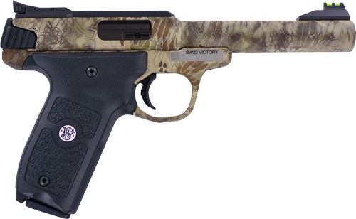 Smith & Wesson SW22 Victory Handgun .22 LR (Kryptek Highlander Camo)