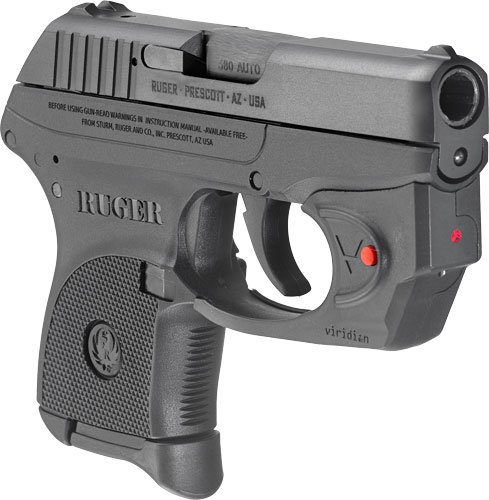 Ruger LCP w/ Viridian E-Series Red Laser .380 ACP 6rd